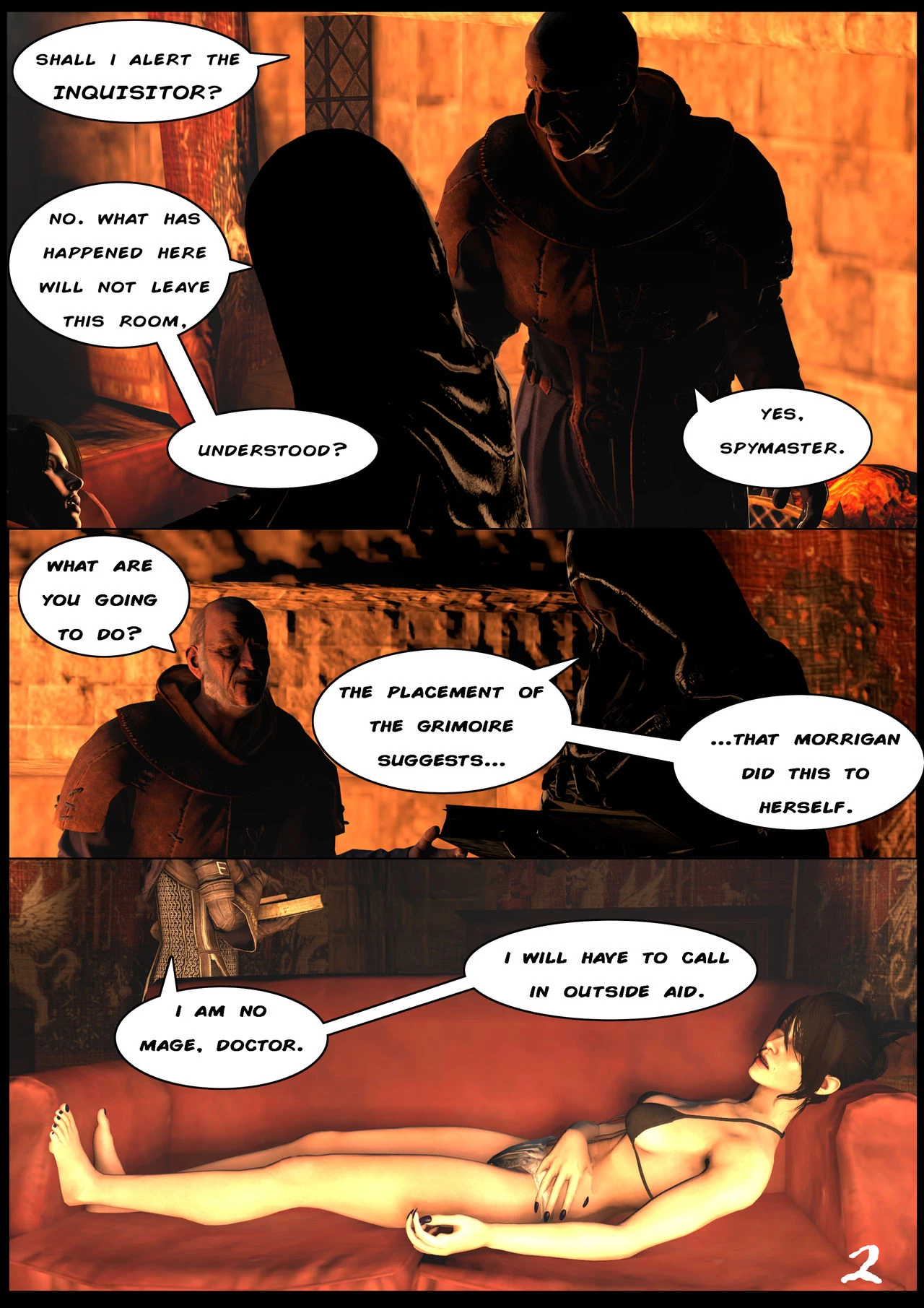 Of Grimoires and Demons Part 2 porn comic picture 3