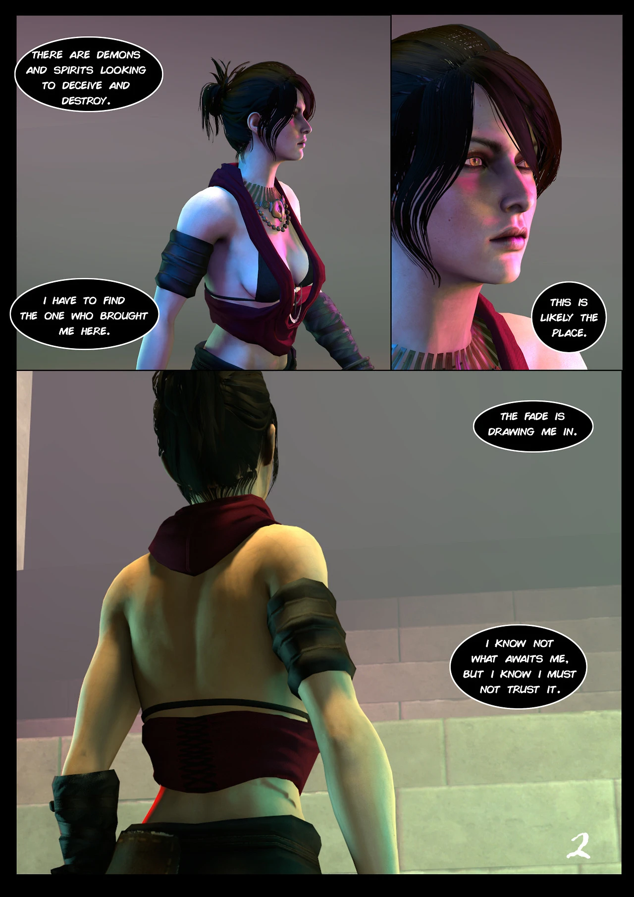 Of Grimoires and Demons porn comic picture 3