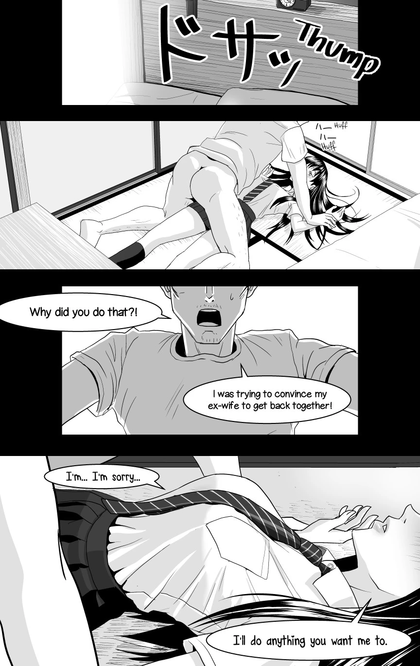 Ojisen JK to Batsuichi Tenchou porn comic picture 18