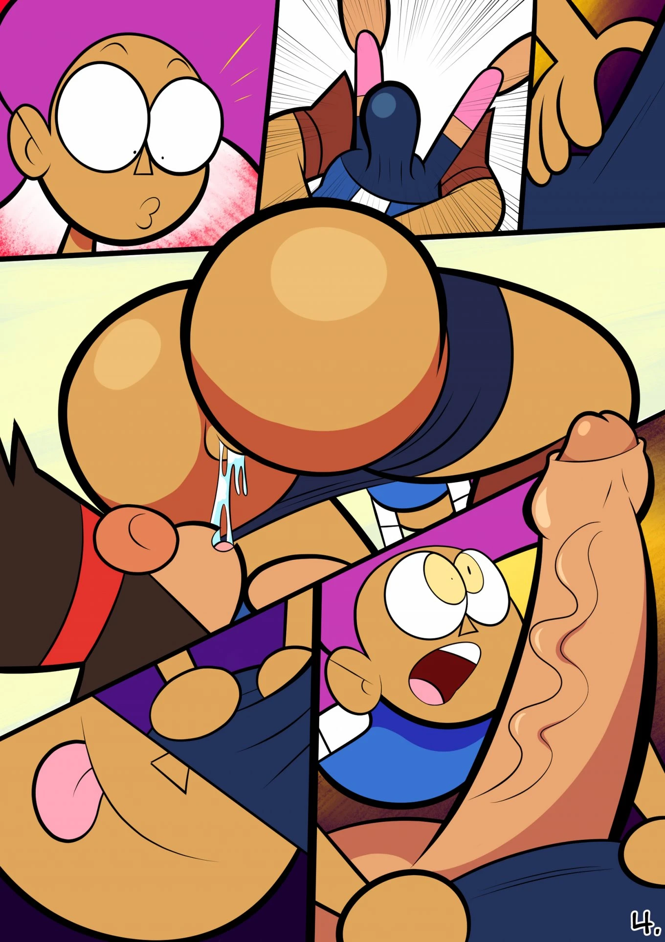 OK KO Enid porn comic picture 4