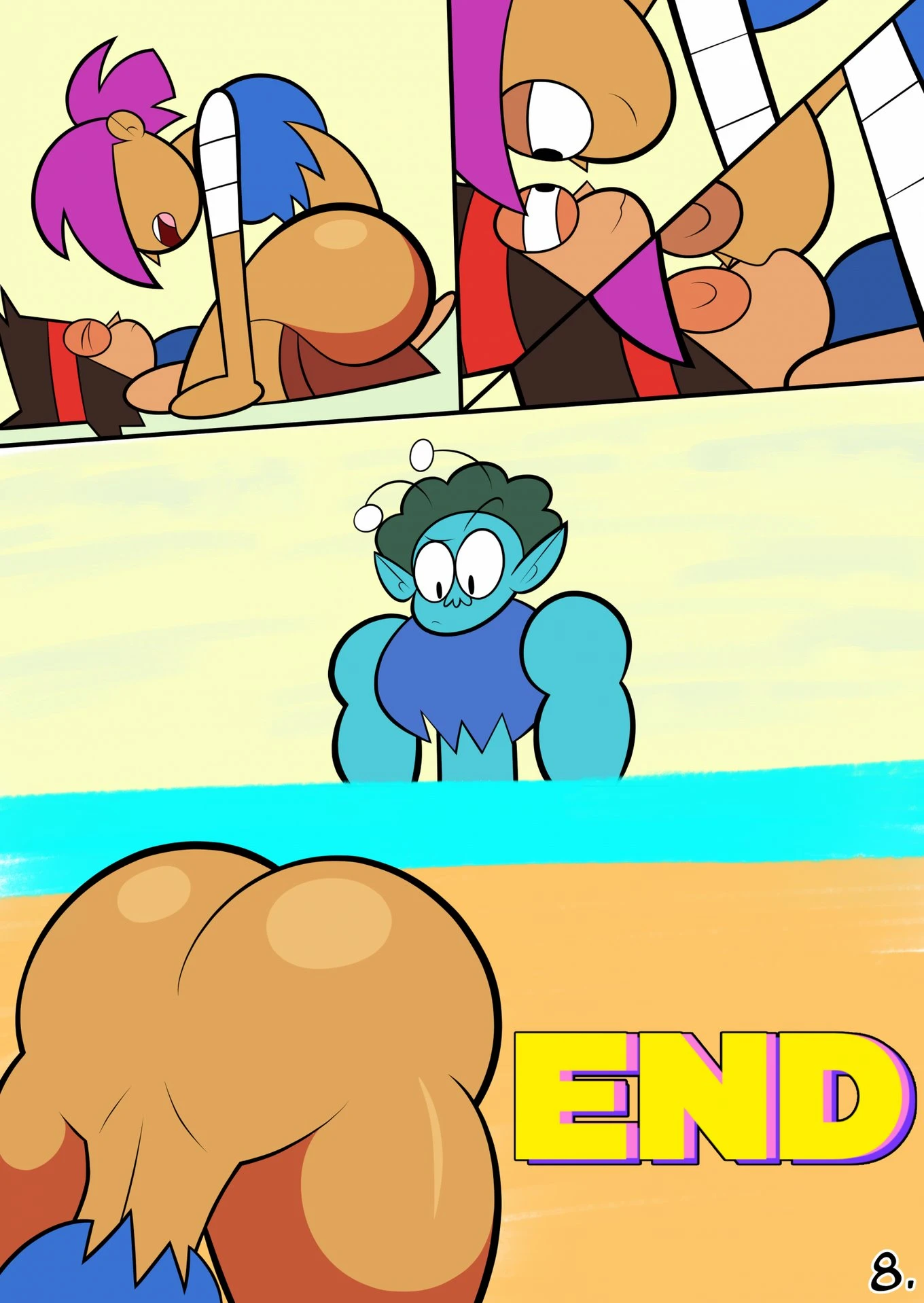 OK KO Enid porn comic picture 8