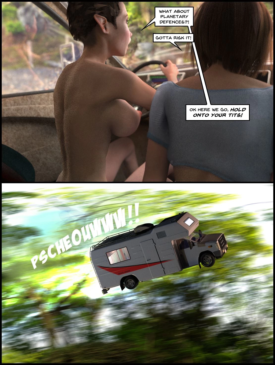 One Human, Being. 01: Contact! porn comic picture 20