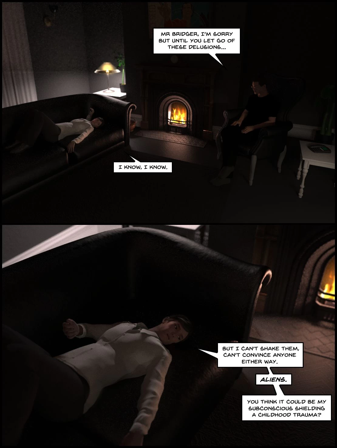 One Human, Being. 01: Contact! porn comic picture 25