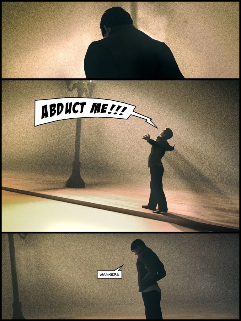 One Human, Being. 01: Contact! porn comic picture 28