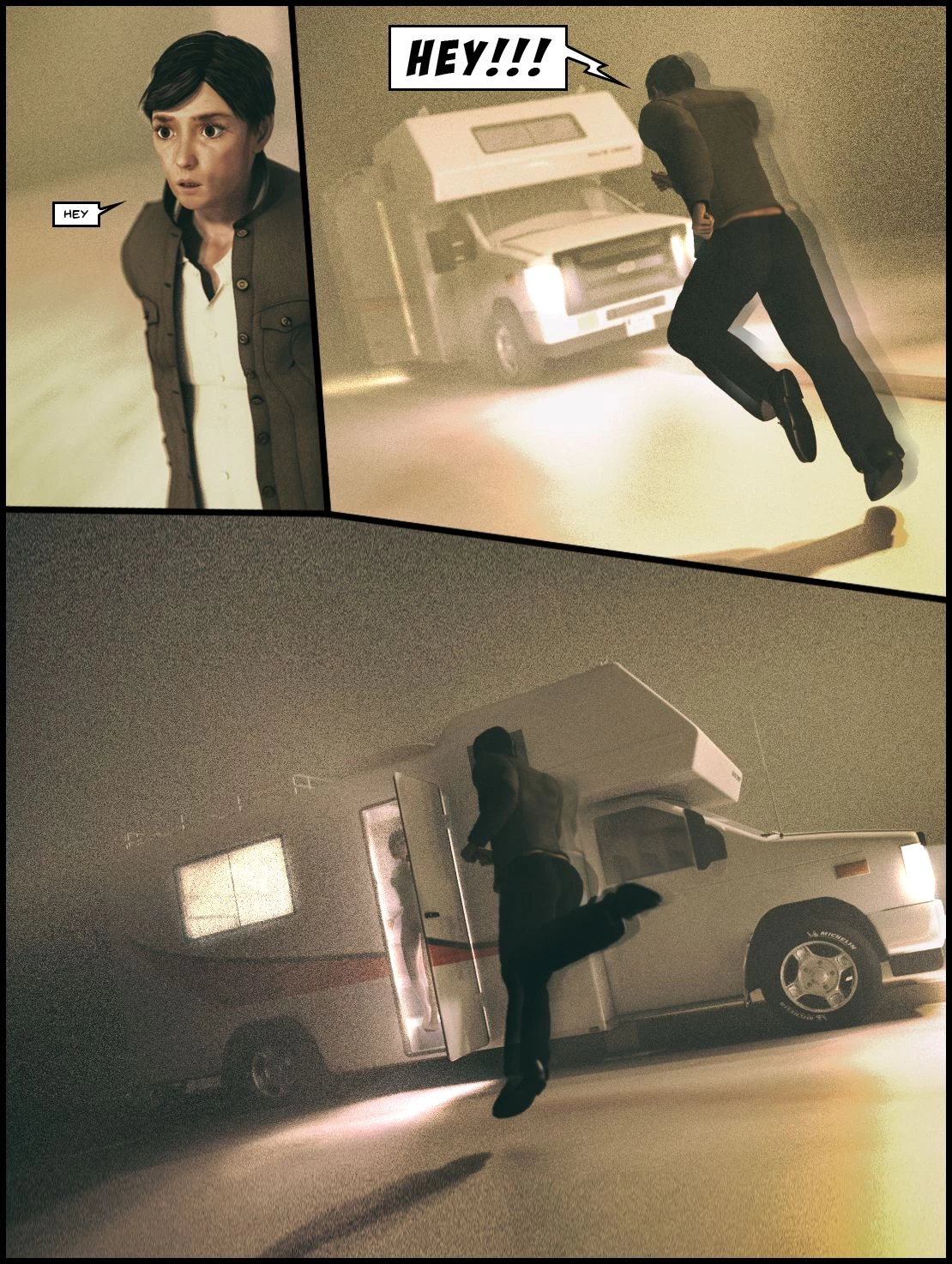 One Human, Being. 01: Contact! porn comic picture 30