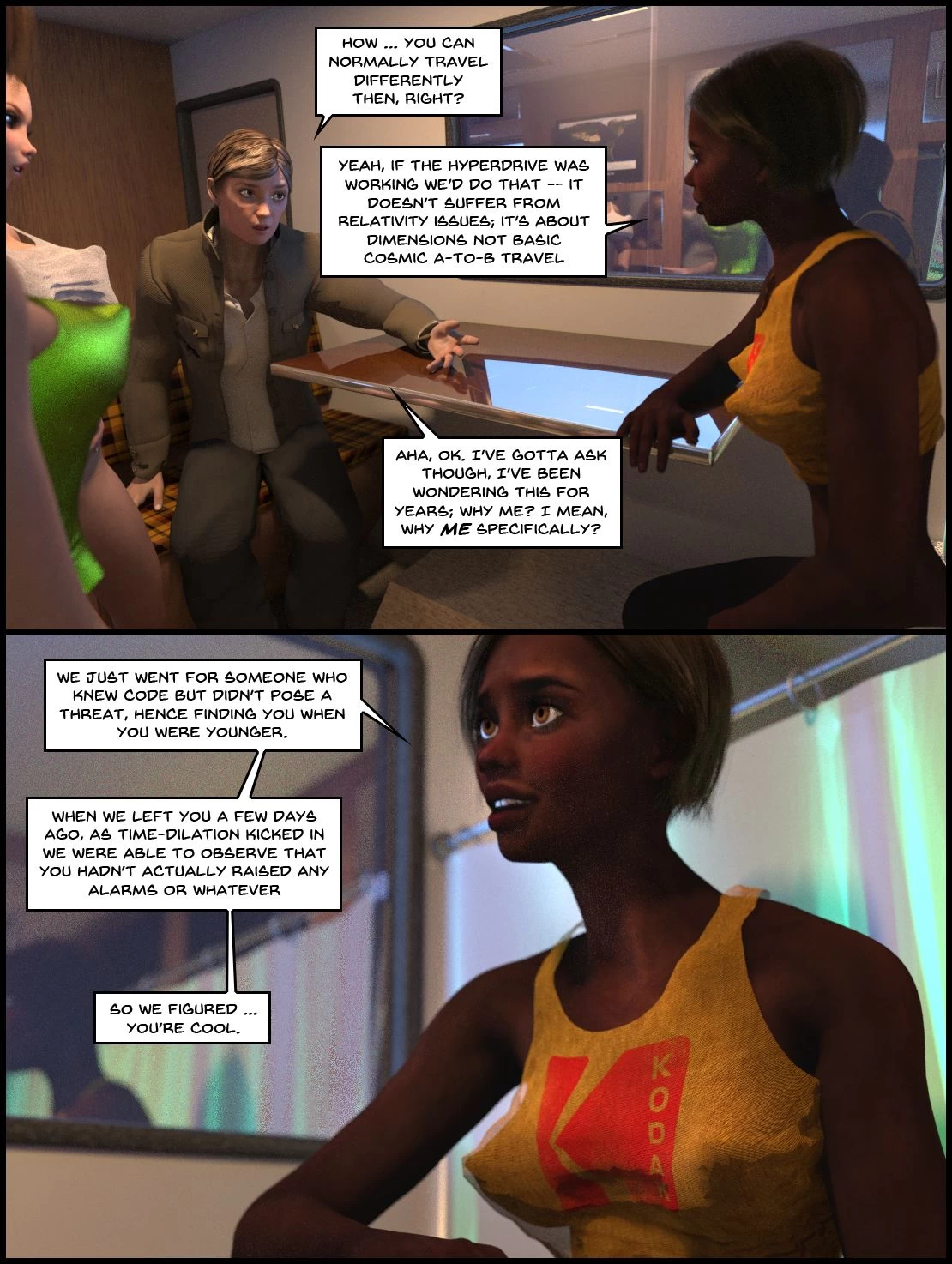 One Human, Being. 02: Priority Green porn comic picture 11
