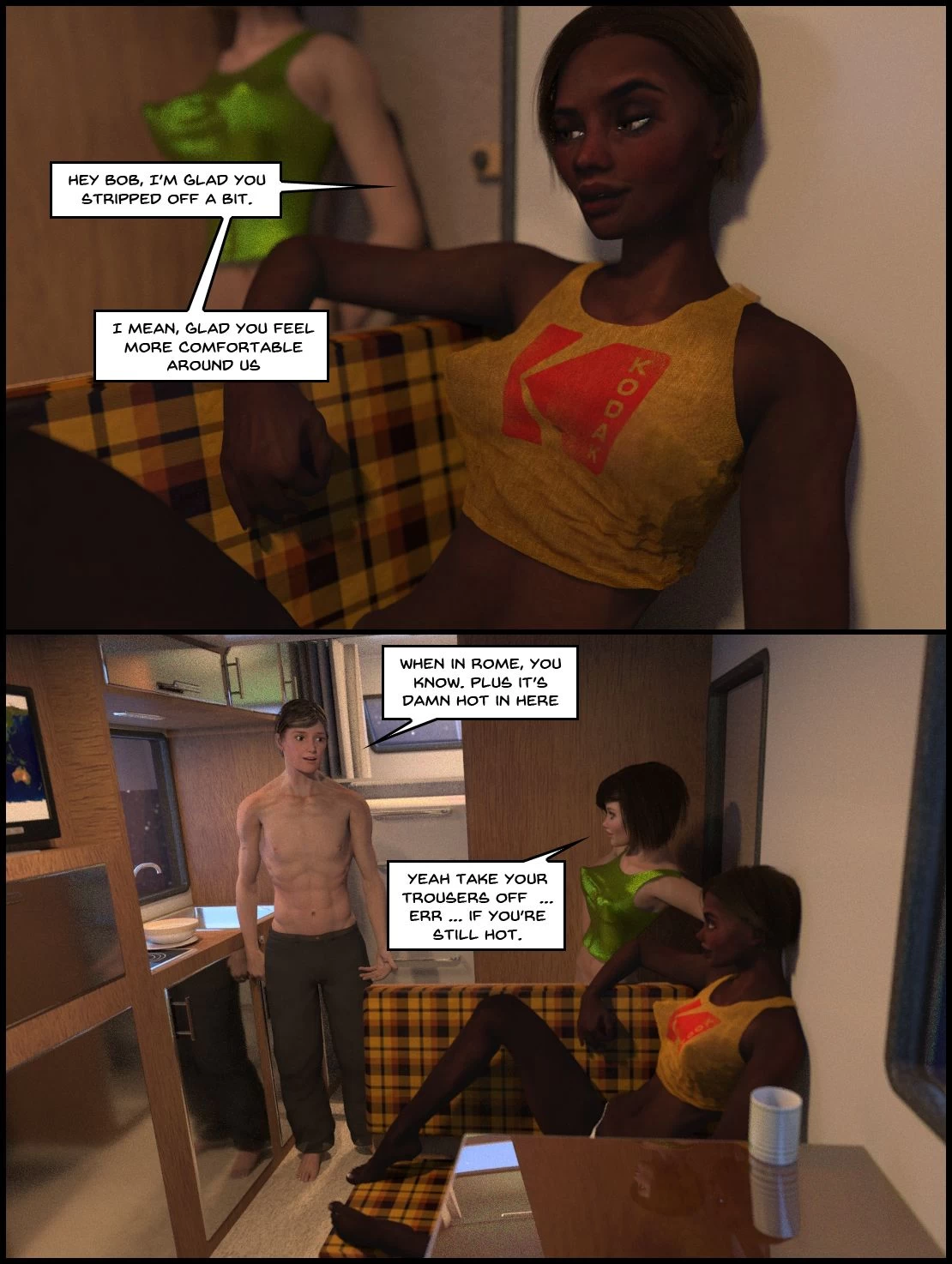 One Human, Being. 02: Priority Green porn comic picture 18