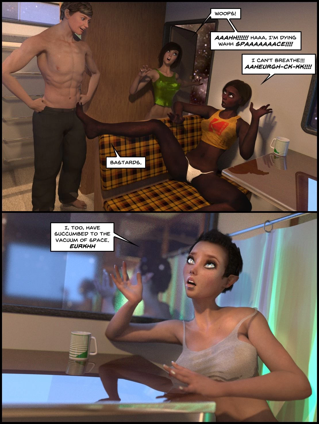 One Human, Being. 02: Priority Green porn comic picture 20