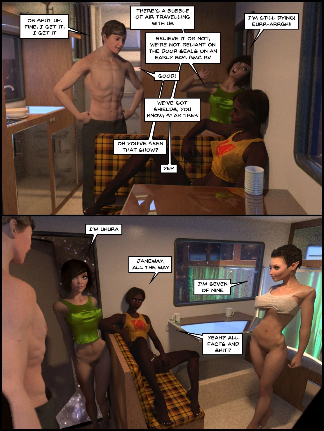 One Human, Being. 02: Priority Green porn comic picture 21