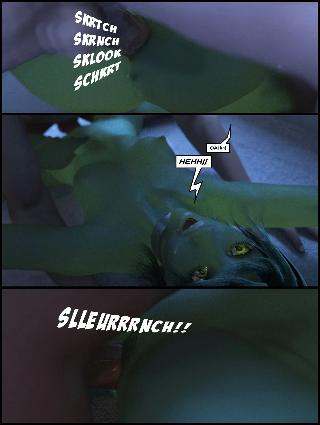 One Human, Being. 02: Priority Green porn comic picture 51