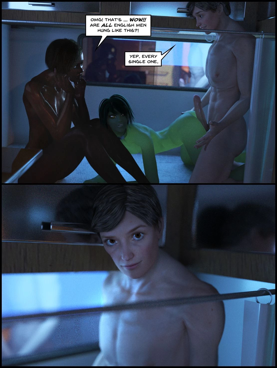 One Human, Being. 02: Priority Green porn comic picture 60