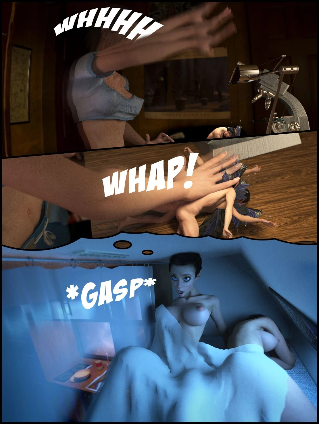 One Human, Being. 03: Butterfly Effect porn comic picture 34