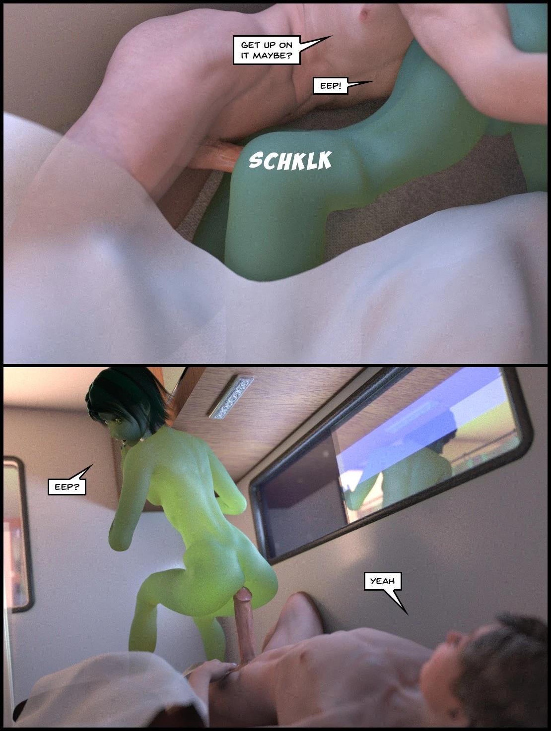 One Human, Being. 04: Translucent porn comic picture 17