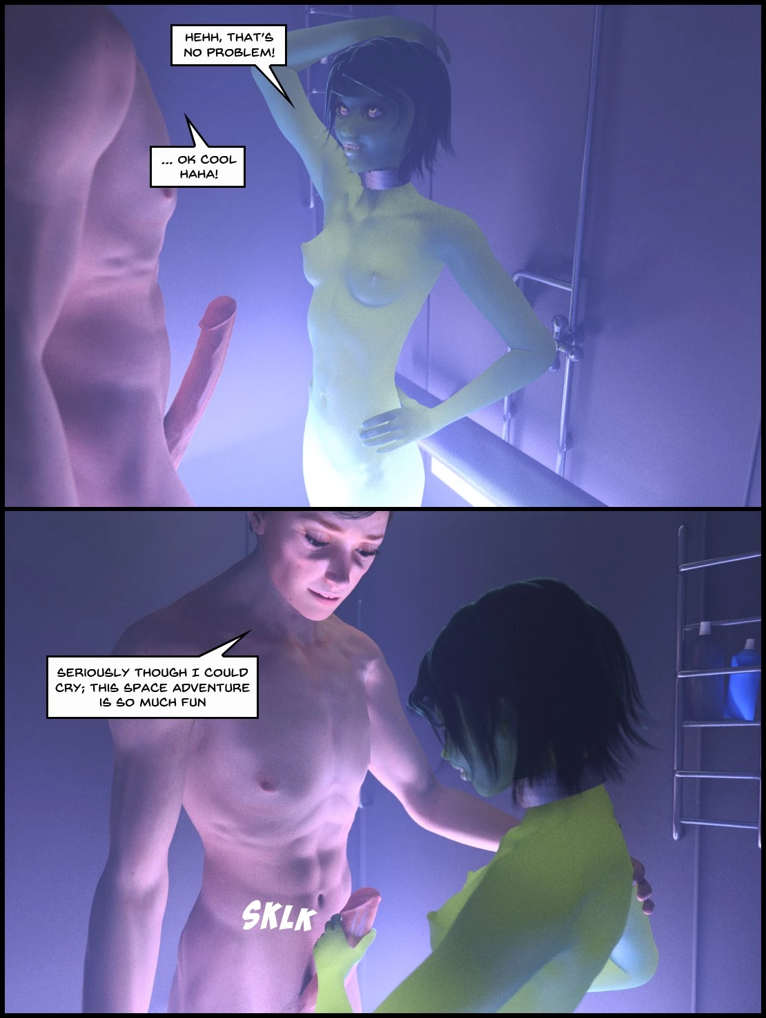 One Human, Being. 04: Translucent porn comic picture 32