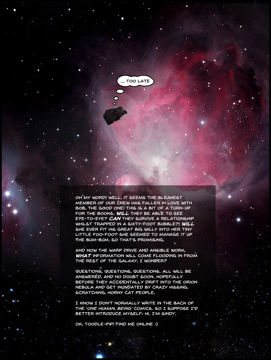 One Human, Being. 05: Tight Crew porn comic picture 104