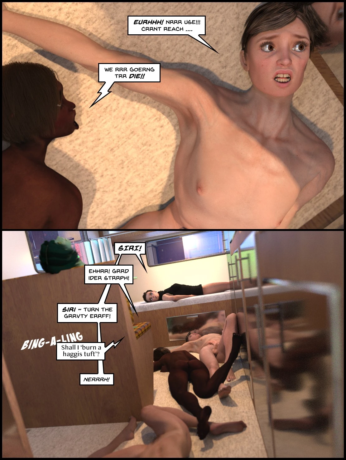 One Human, Being. 05: Tight Crew porn comic picture 11