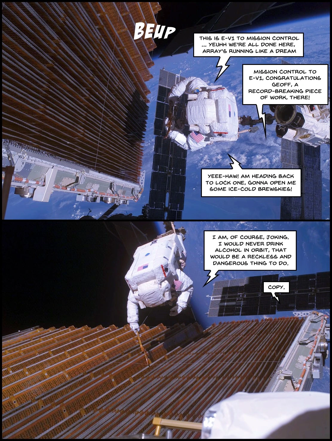 One Human, Being. 05: Tight Crew porn comic picture 2