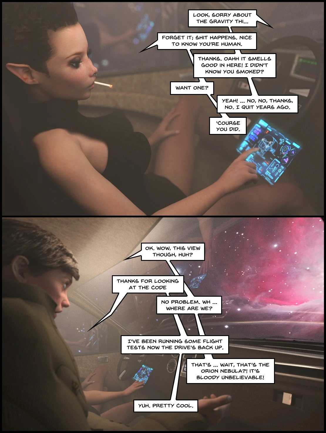 One Human, Being. 05: Tight Crew porn comic picture 24