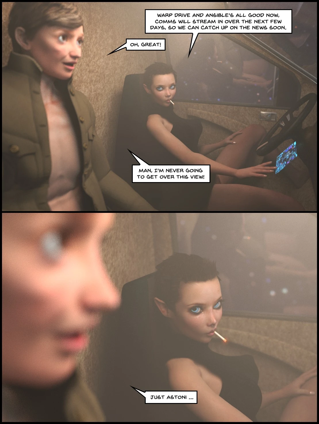 One Human, Being. 05: Tight Crew porn comic picture 26