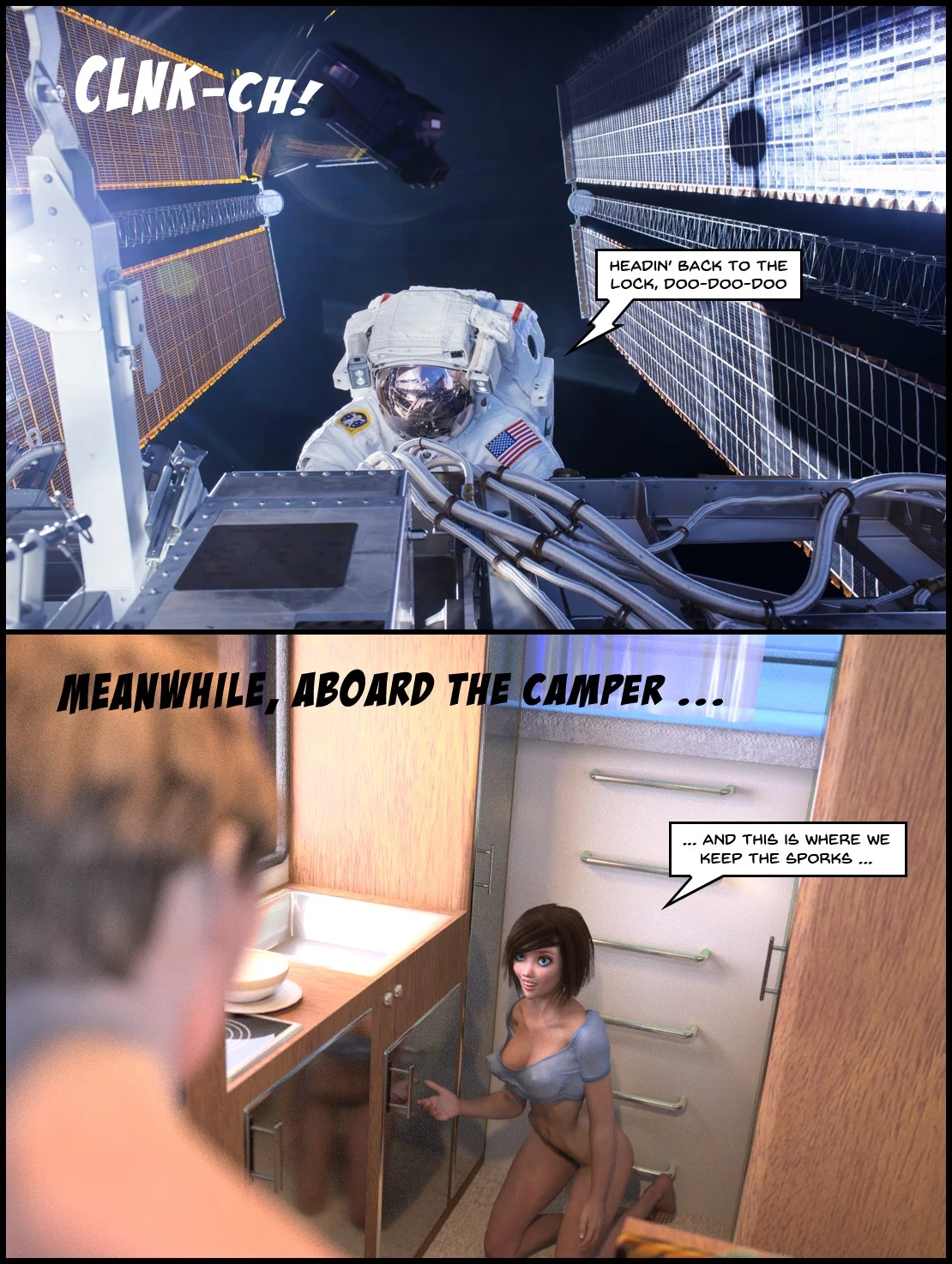 One Human, Being. 05: Tight Crew porn comic picture 3