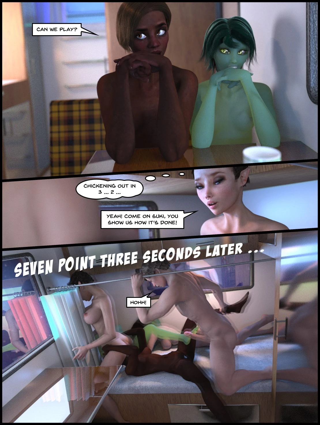 One Human, Being. 05: Tight Crew porn comic picture 58