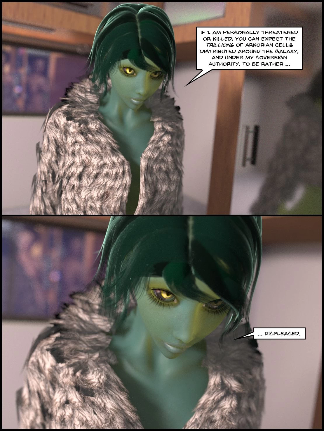 One Human, Being. 07.1: At The Edge. Part Two porn comic picture 24