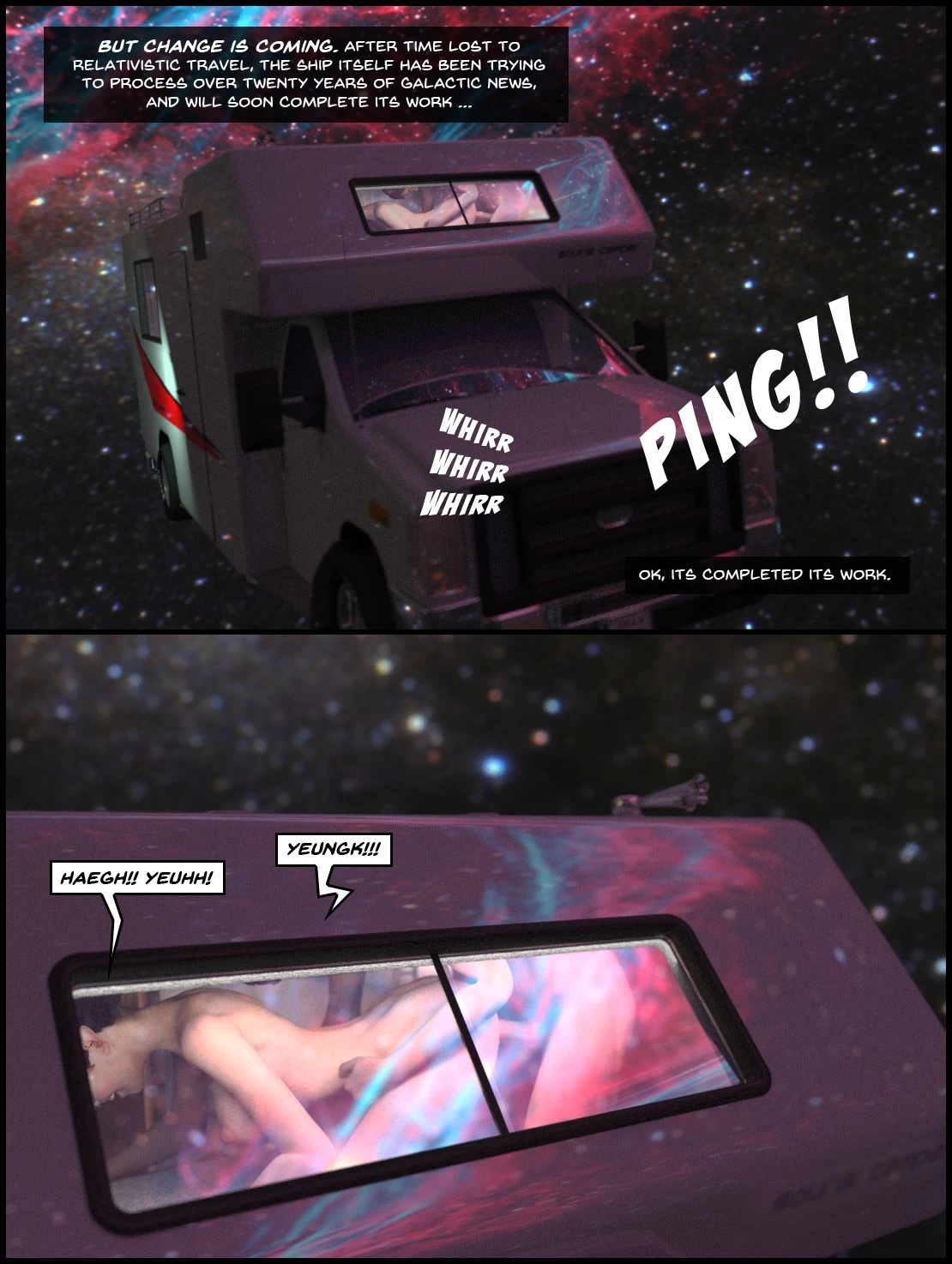 One Human, Being. 07.1: At The Edge. Part Two porn comic picture 4