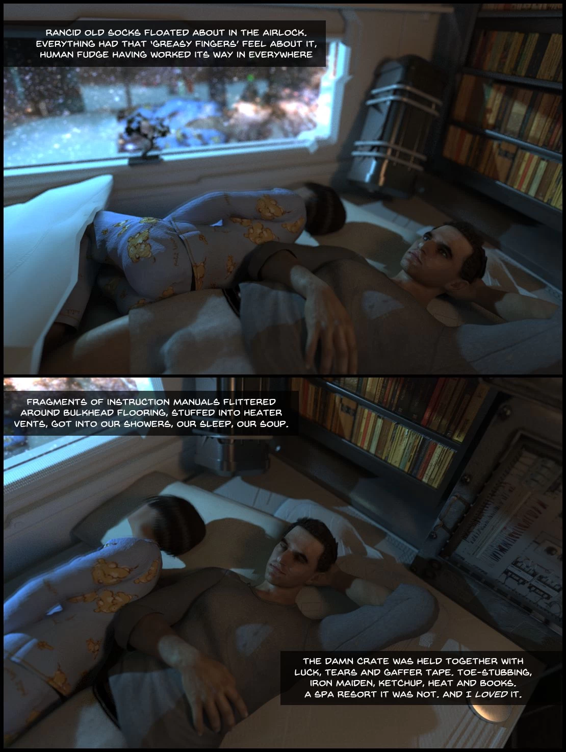 One Human, Being. 07.1: At The Edge. Part Two porn comic picture 41