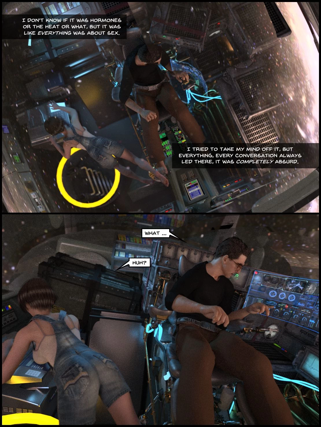 One Human, Being. 07.1: At The Edge. Part Two porn comic picture 49