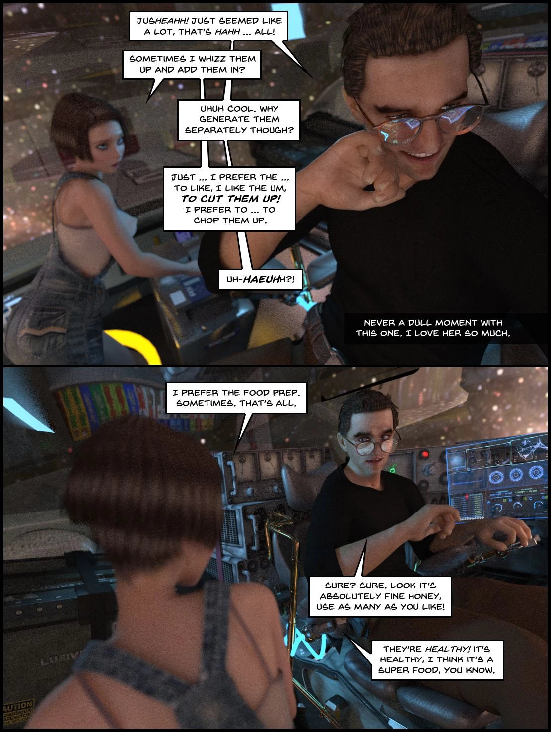 One Human, Being. 07.1: At The Edge. Part Two porn comic picture 51