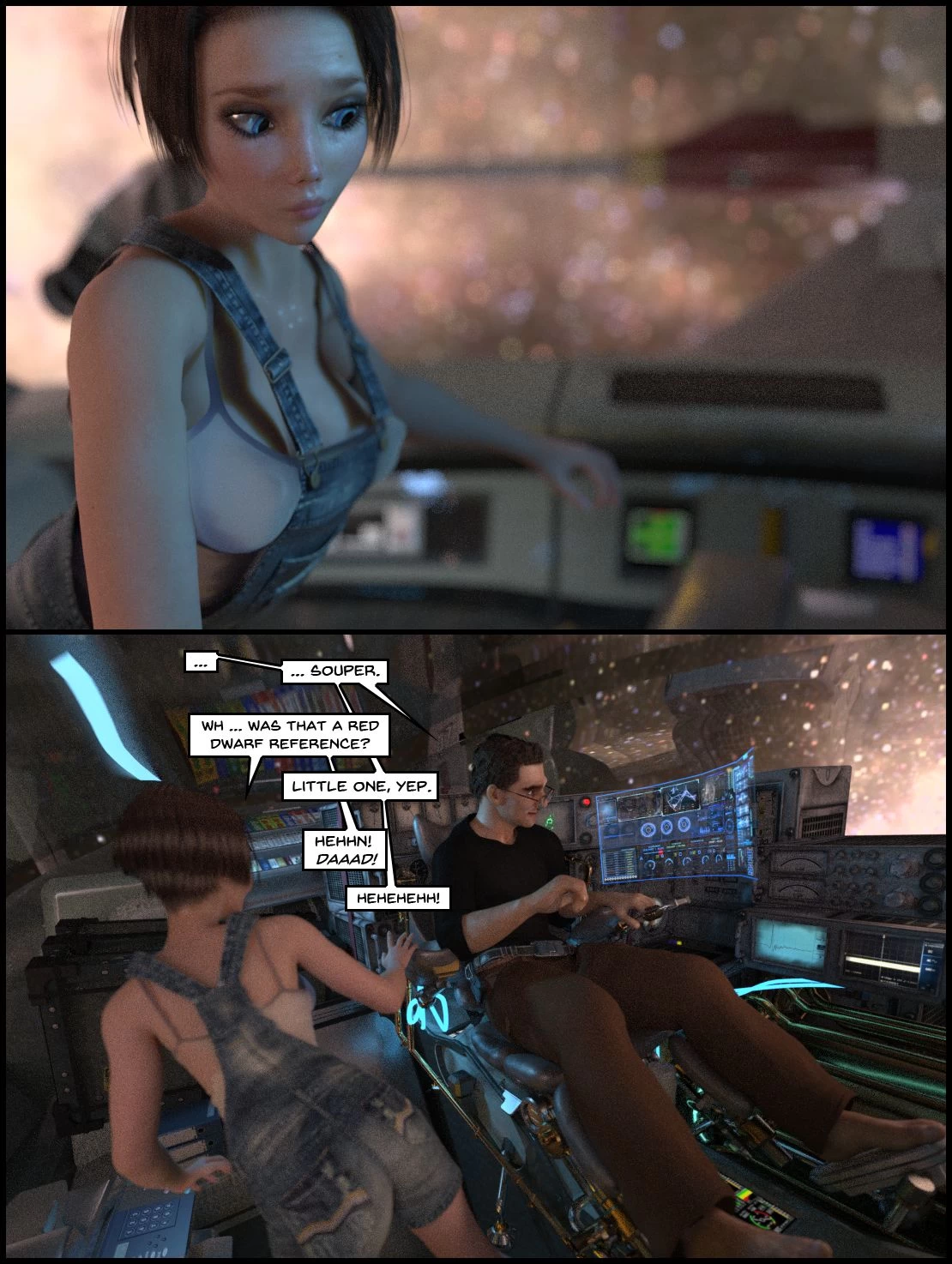 One Human, Being. 07.1: At The Edge. Part Two porn comic picture 52