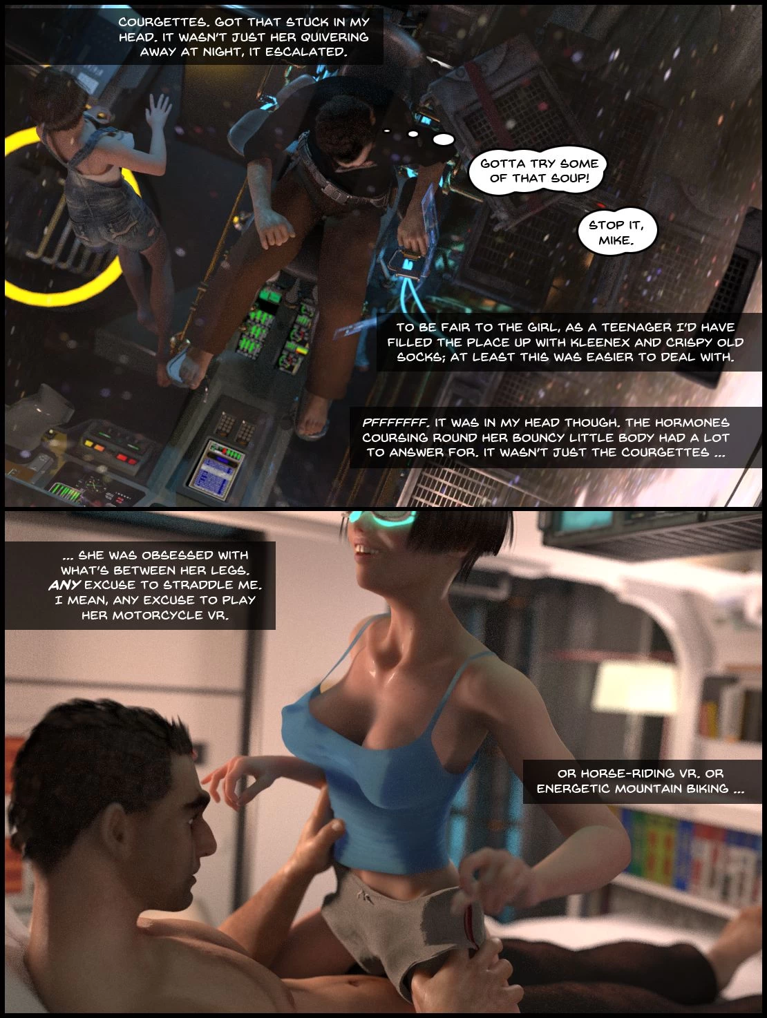 One Human, Being. 07.1: At The Edge. Part Two porn comic picture 53