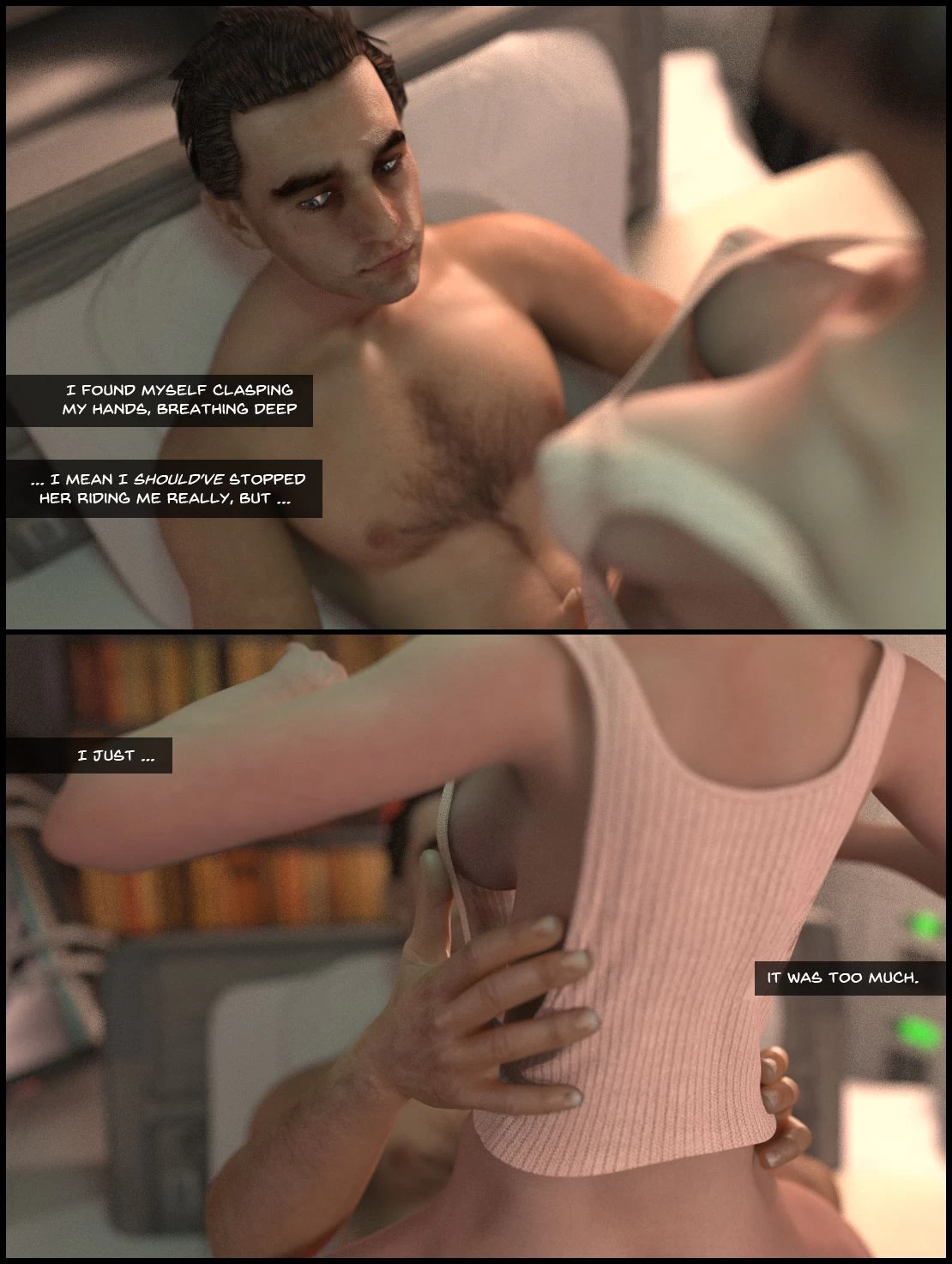 One Human, Being. 07.1: At The Edge. Part Two porn comic picture 57