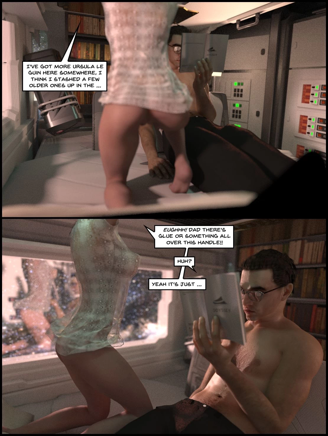 One Human, Being. 07.1: At The Edge. Part Two porn comic picture 68