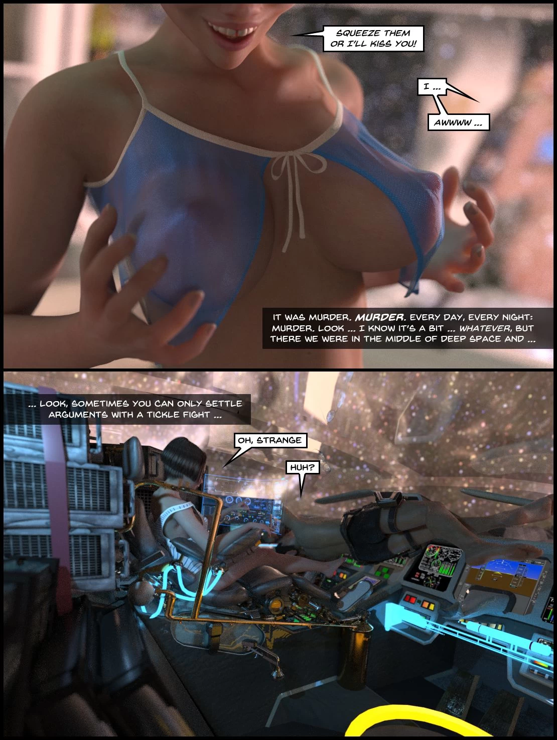 One Human, Being. 07.1: At The Edge. Part Two porn comic picture 73