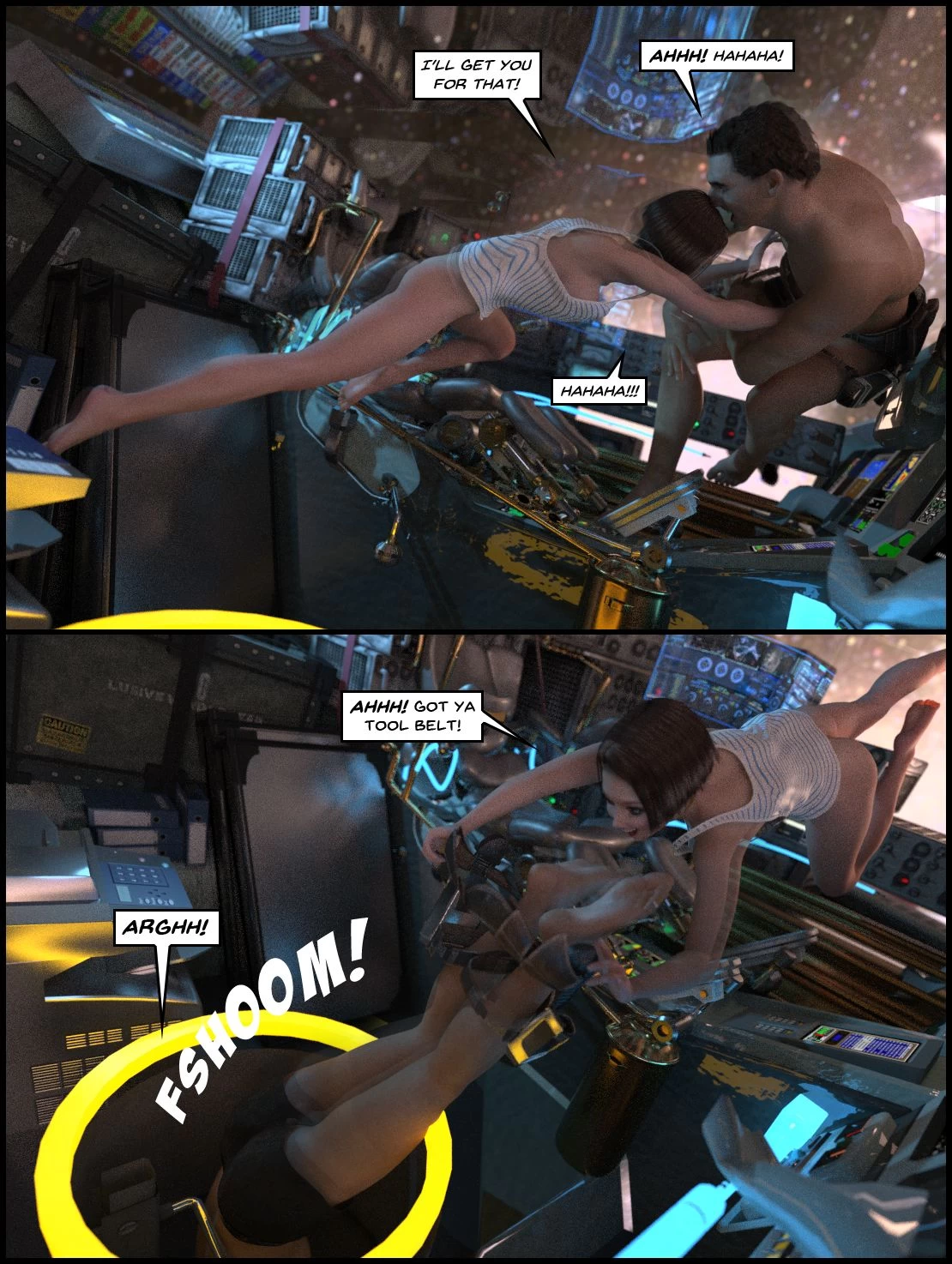 One Human, Being. 07.1: At The Edge. Part Two porn comic picture 77