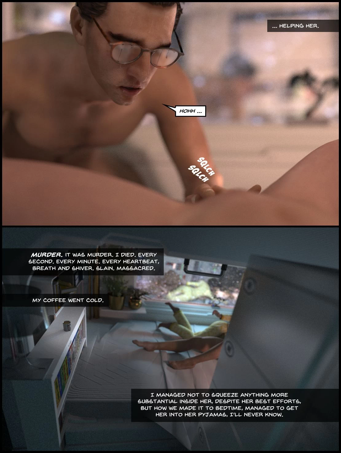 One Human, Being. 07.1: At The Edge. Part Two porn comic picture 98