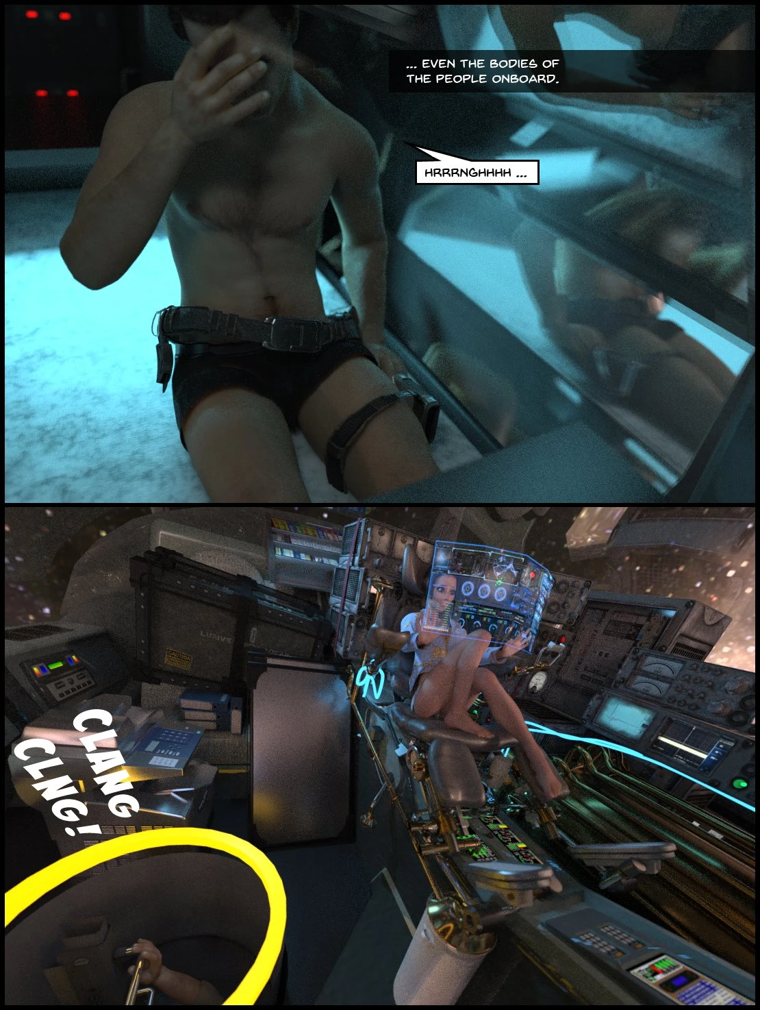 One Human, Being. 6.1: At The Edge. porn comic picture 13