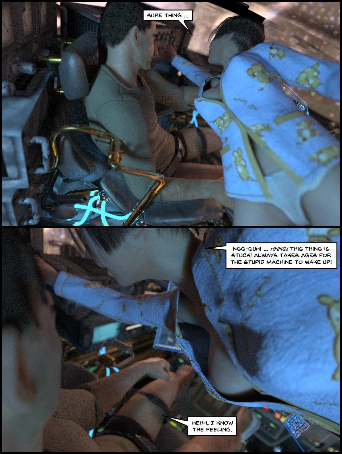 One Human, Being. 6.1: At The Edge. porn comic picture 17