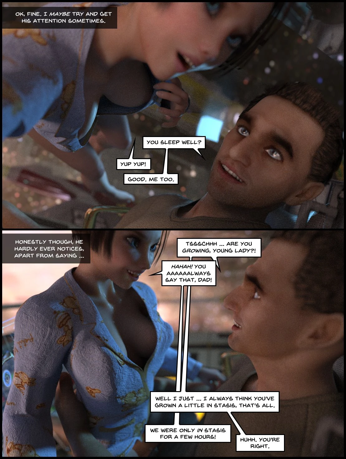 One Human, Being. 6.1: At The Edge. porn comic picture 18