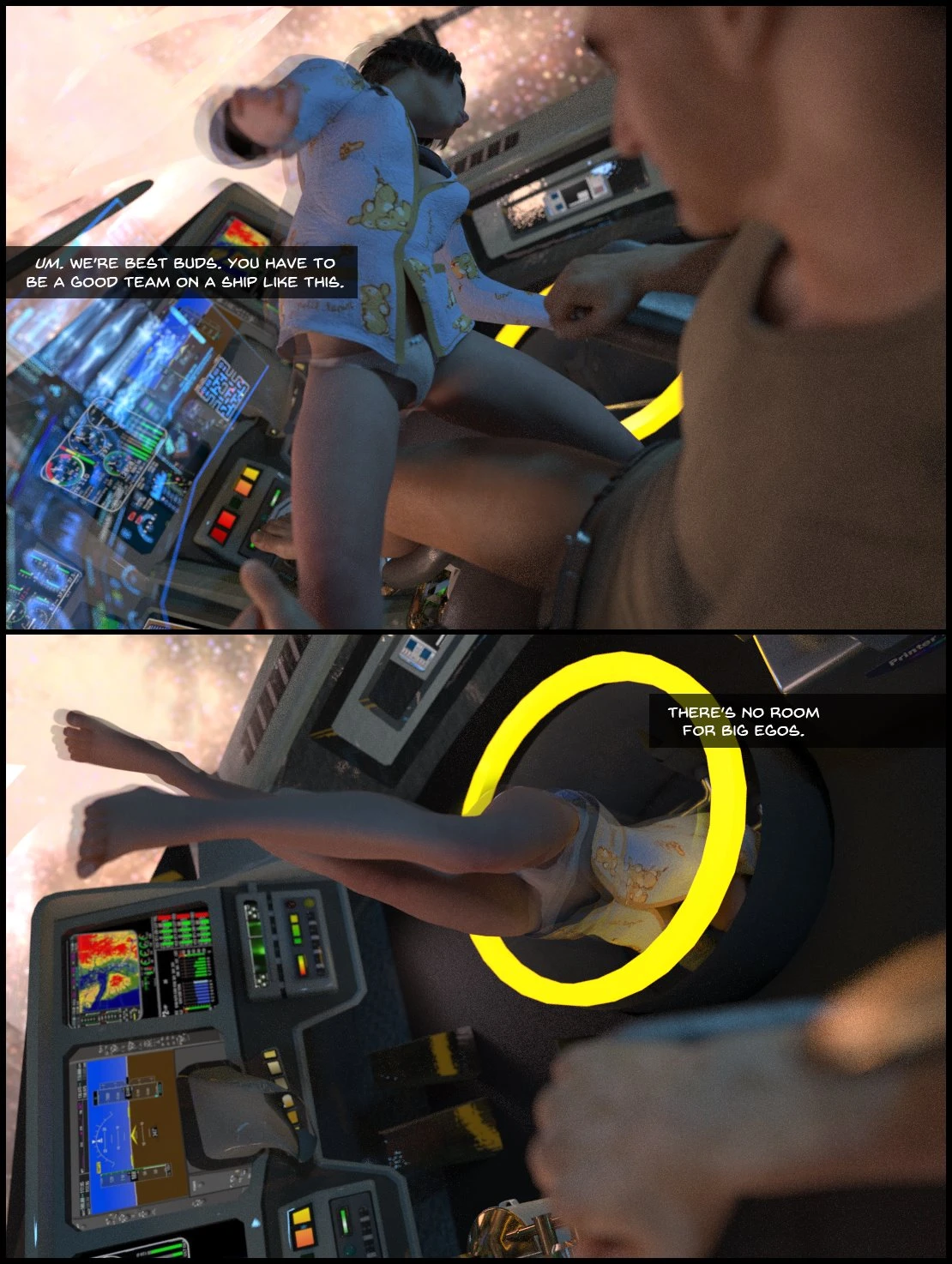 One Human, Being. 6.1: At The Edge. porn comic picture 20