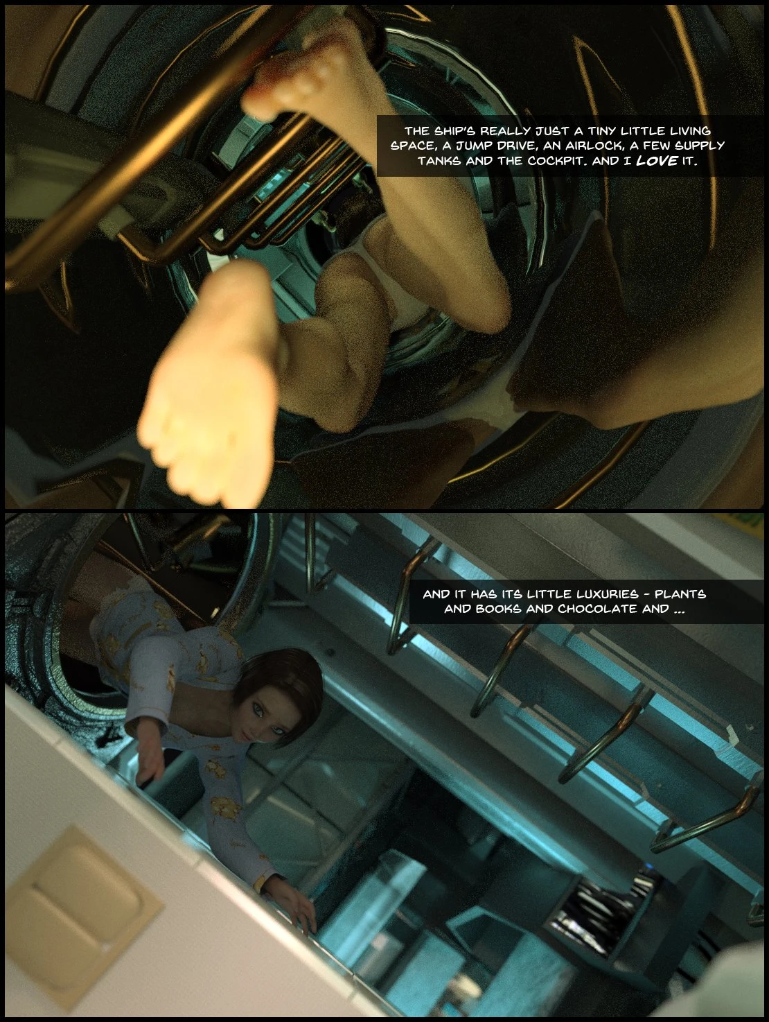 One Human, Being. 6.1: At The Edge. porn comic picture 21