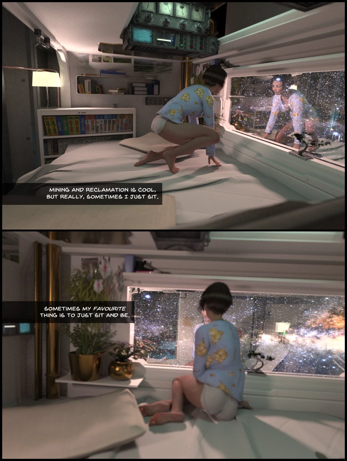 One Human, Being. 6.1: At The Edge. porn comic picture 23