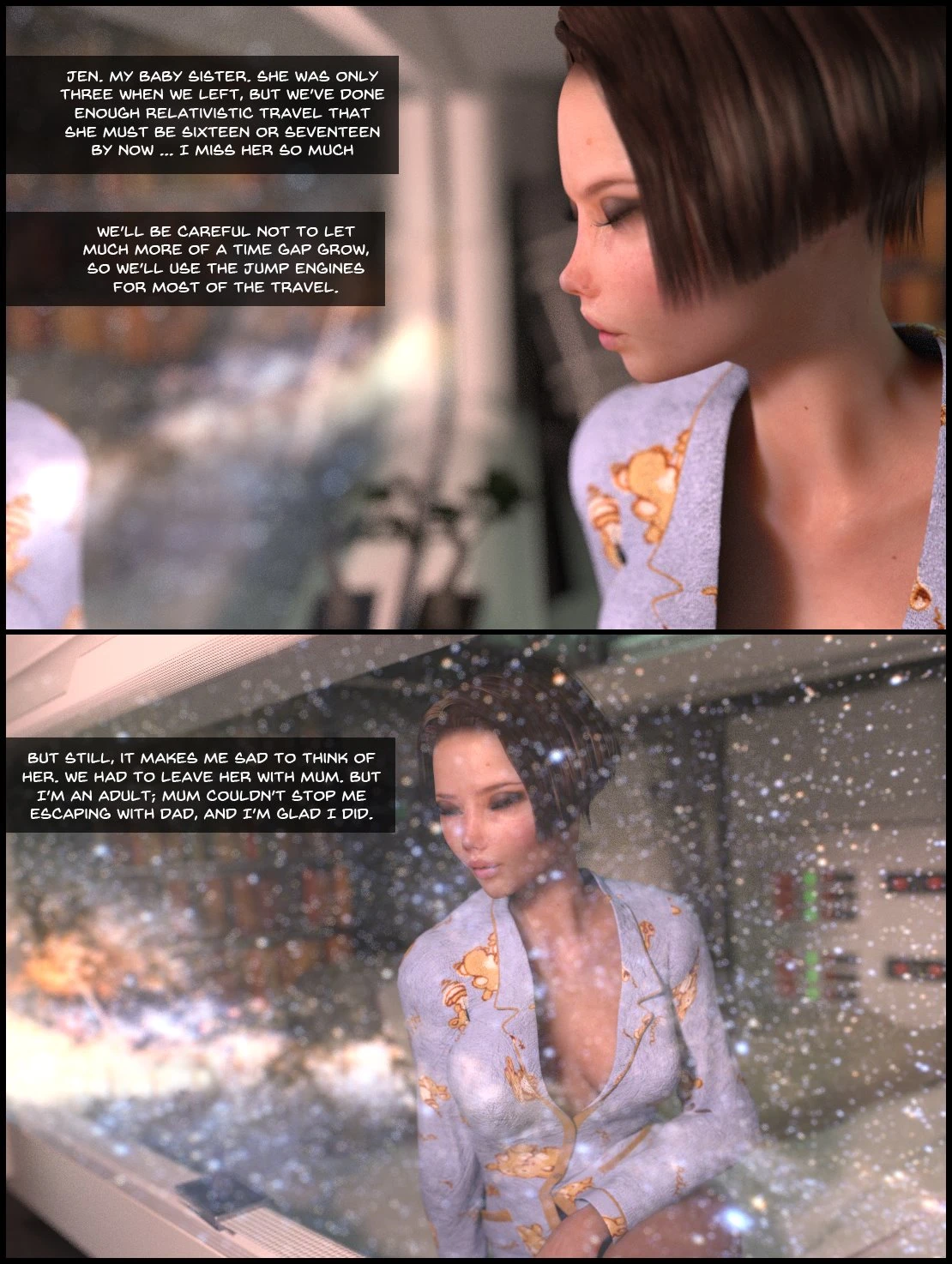 One Human, Being. 6.1: At The Edge. porn comic picture 25