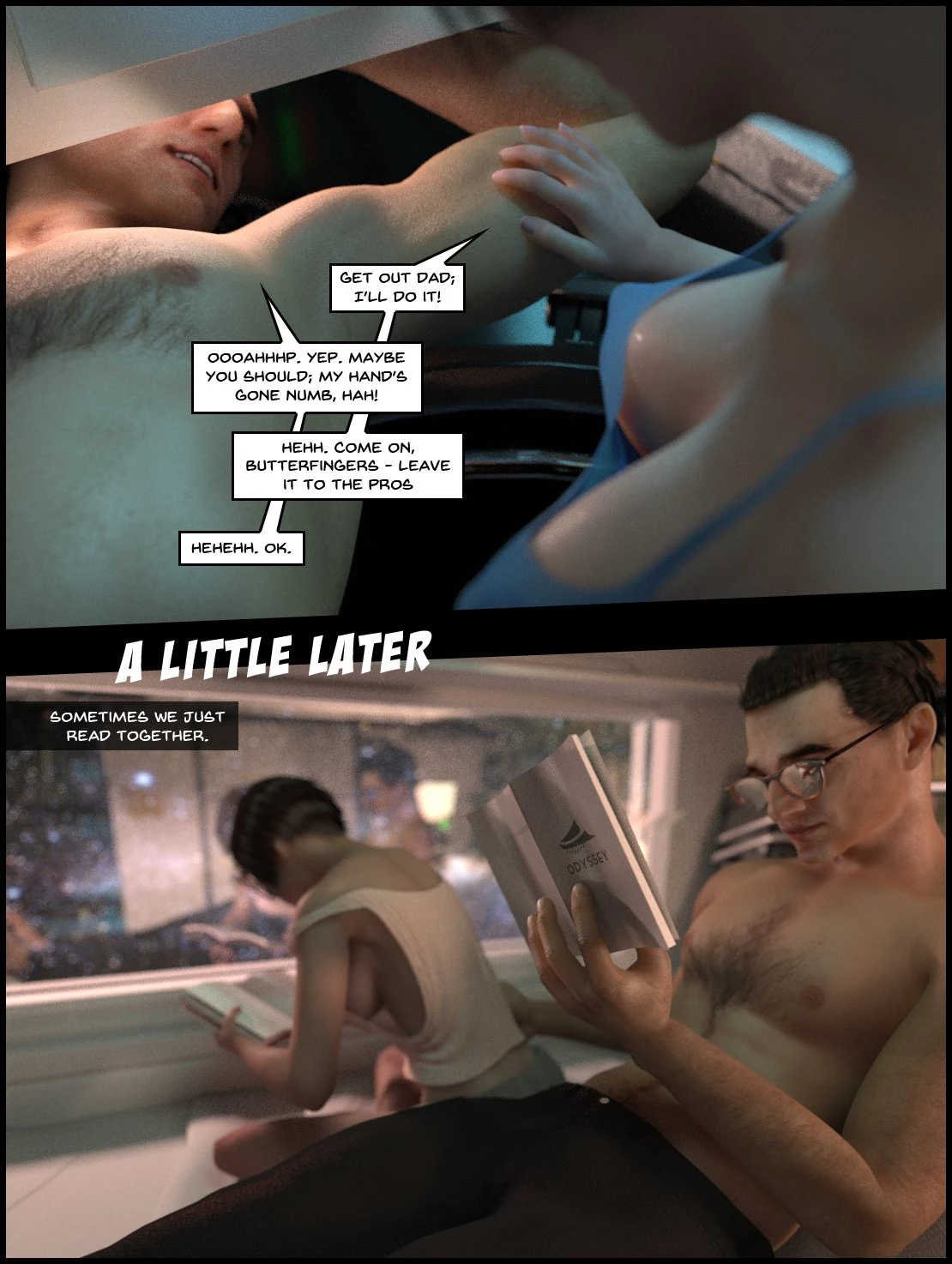 One Human, Being. 6.1: At The Edge. porn comic picture 32