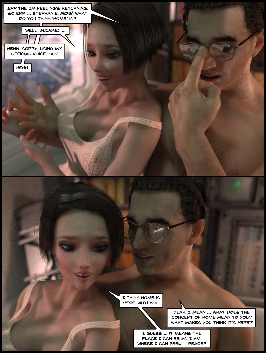 One Human, Being. 6.1: At The Edge. porn comic picture 43