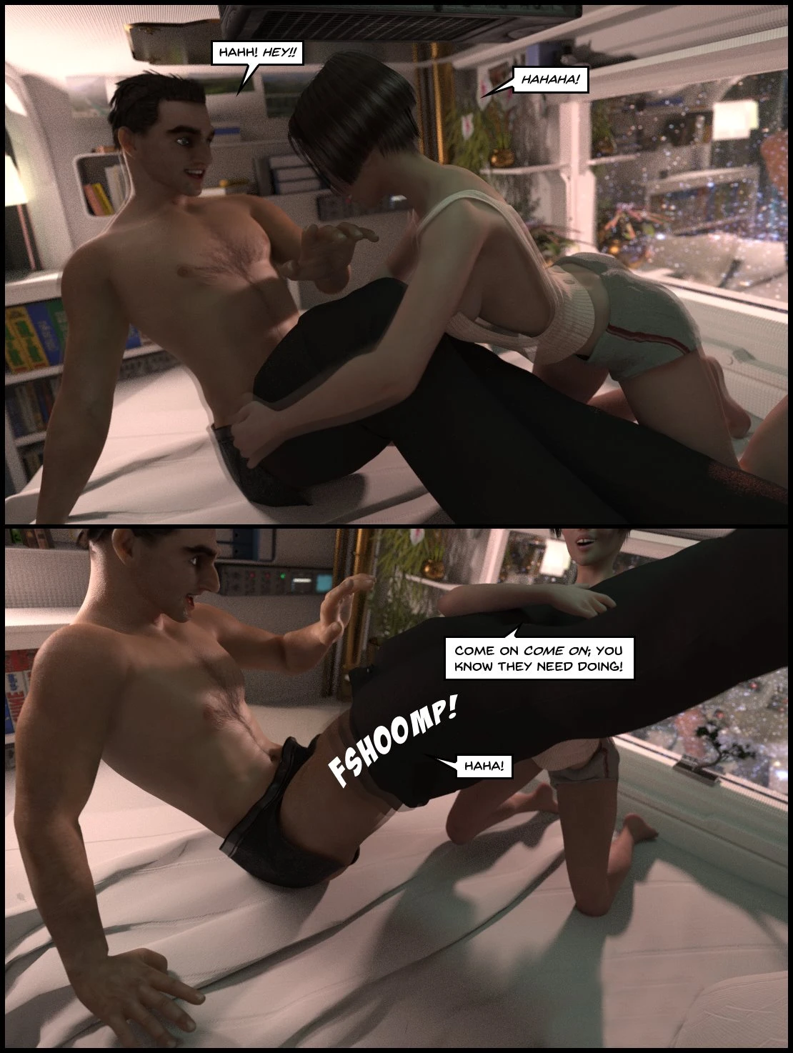 One Human, Being. 6.1: At The Edge. porn comic picture 46