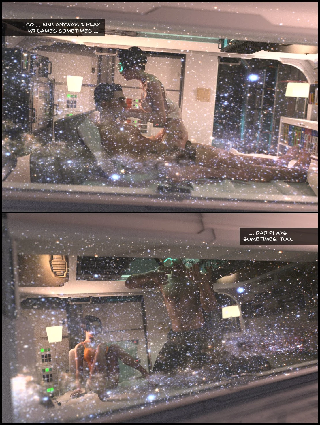 One Human, Being. 6.1: At The Edge. porn comic picture 55