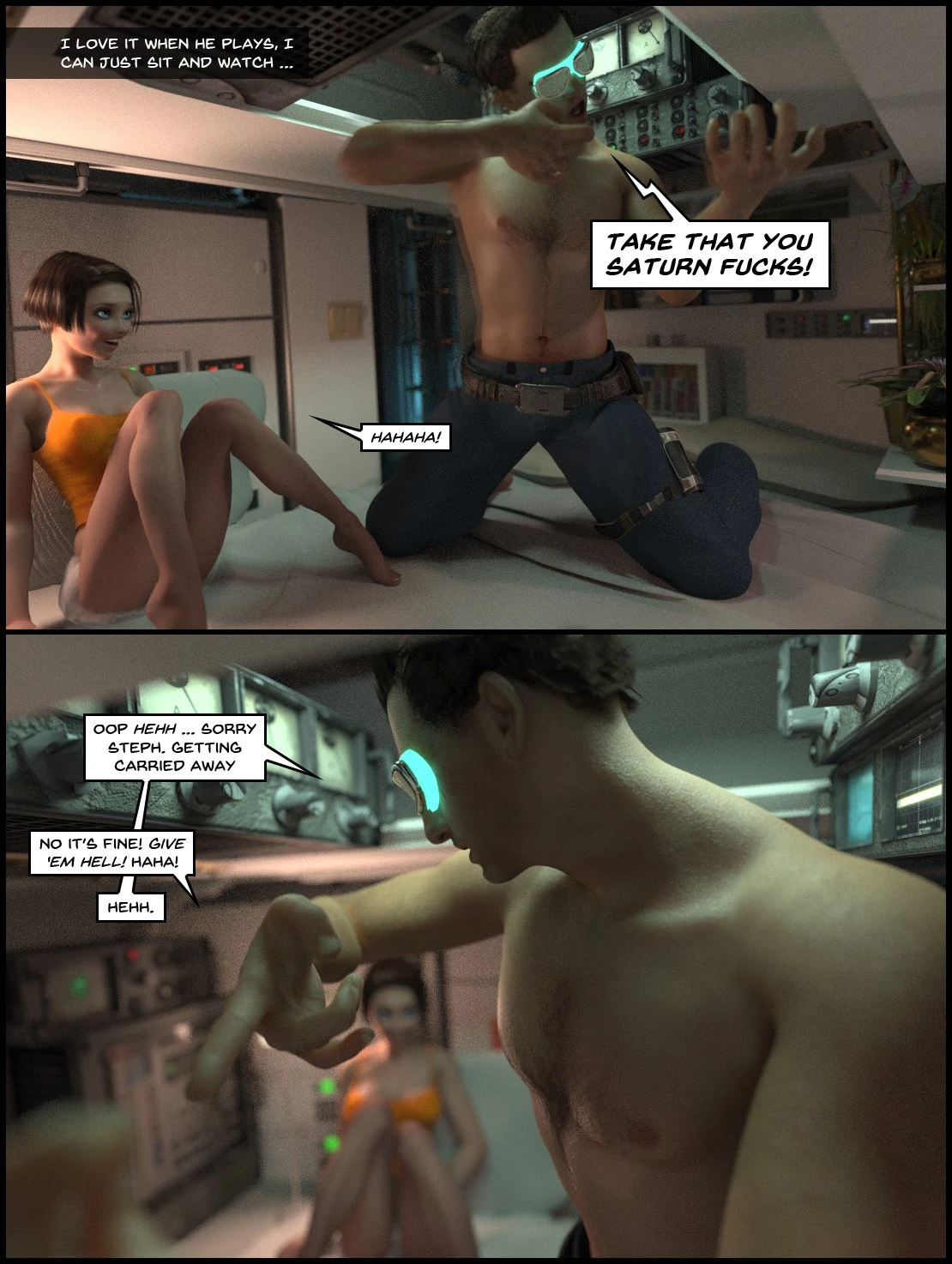 One Human, Being. 6.1: At The Edge. porn comic picture 56