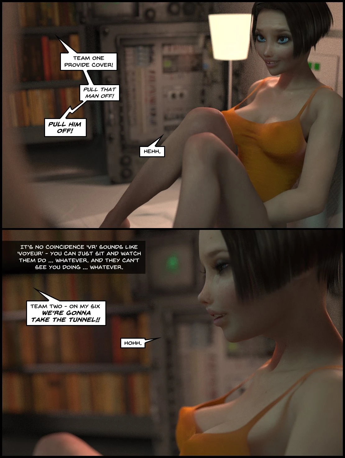 One Human, Being. 6.1: At The Edge. porn comic picture 57